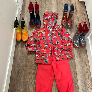 Hatley Rain Jacket Kids Size 5